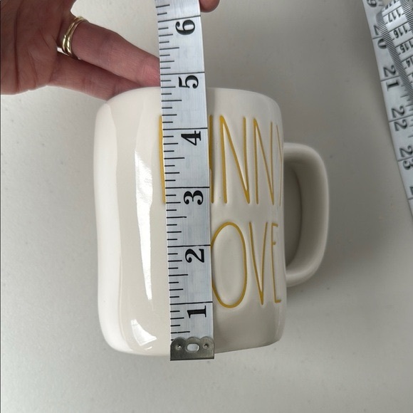 Rae Dunn Bunny Love Mug Off White and Yellow - Picture 9 of 10